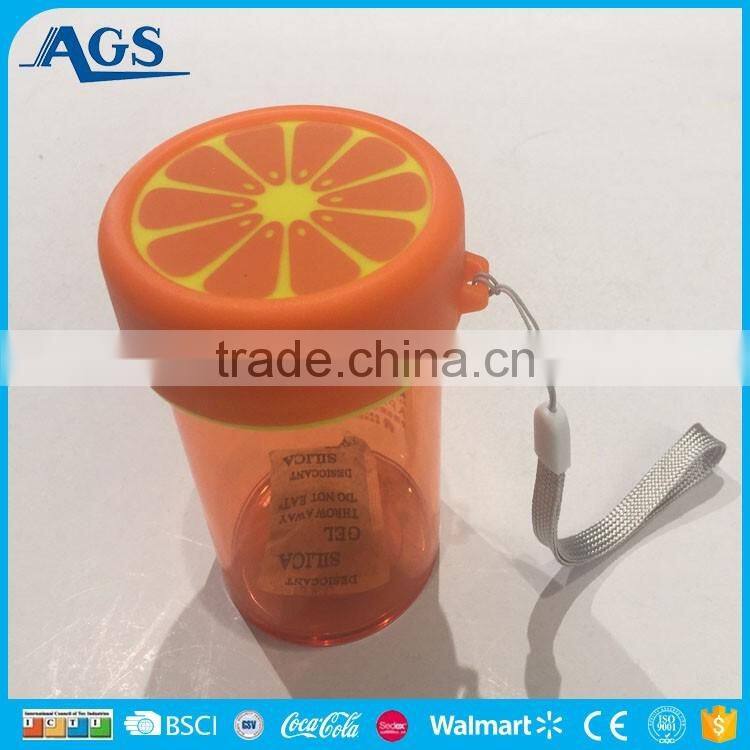 Attractive design Orange Fruit drinking water plastic bottle