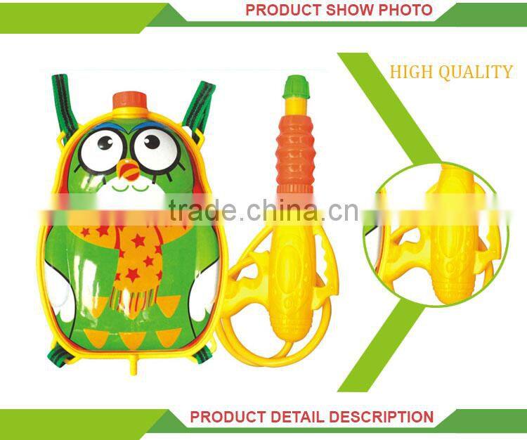 High quality summer play game water gun with backpack