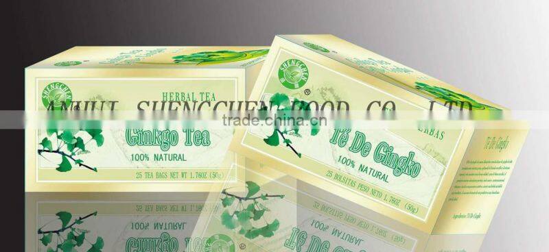 Gingko Teabag, herbal teabag, flavor tea, health care