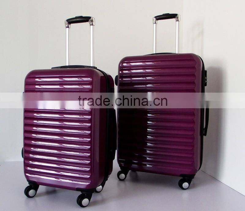 new designs colourful 2 pcs sets pc luggage
