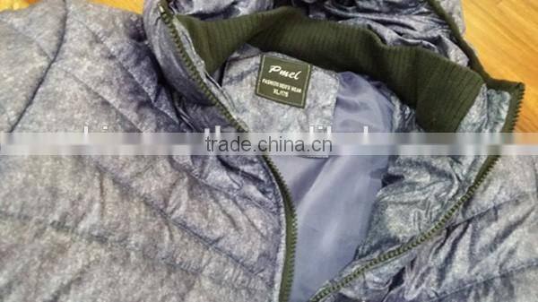 wholesale price winter male jacket clothing stock