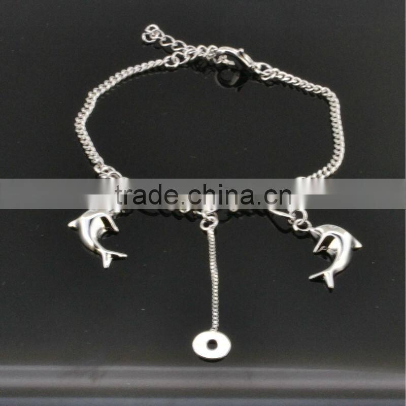 New 925 silver bracelets jewelry rhodium plated