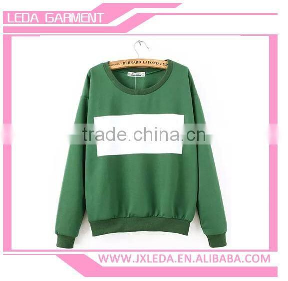 Wholesale 2016 fashion lady pullover hoodie from alibaba China manufacturer