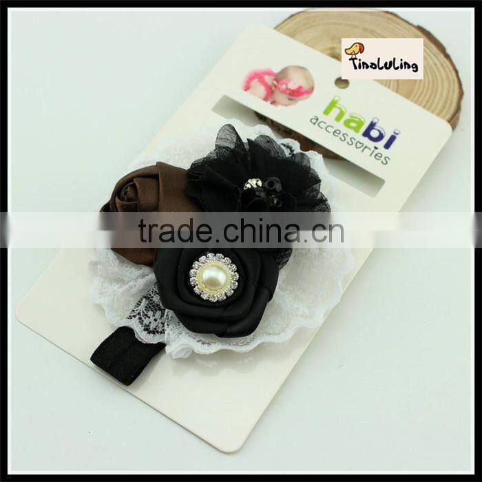 baby hair accessories, headbands felt craft vintage hair accessoreis TLLC-42