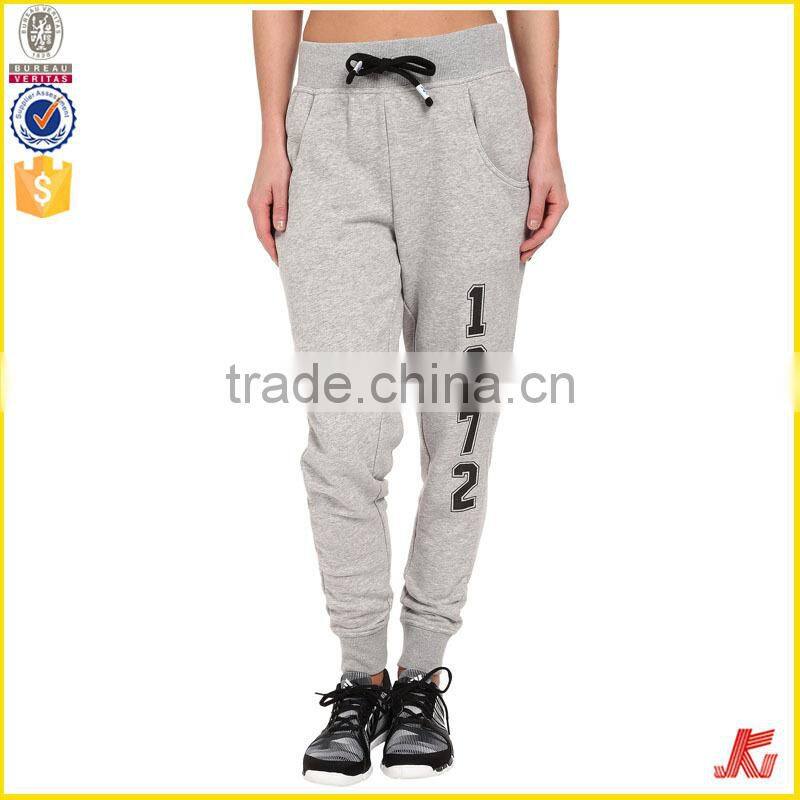 wholesale black printed sweatpants