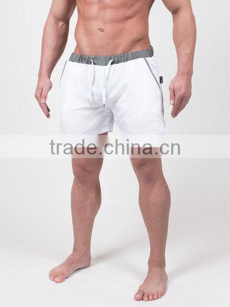 custom mid length swim/beach shorts