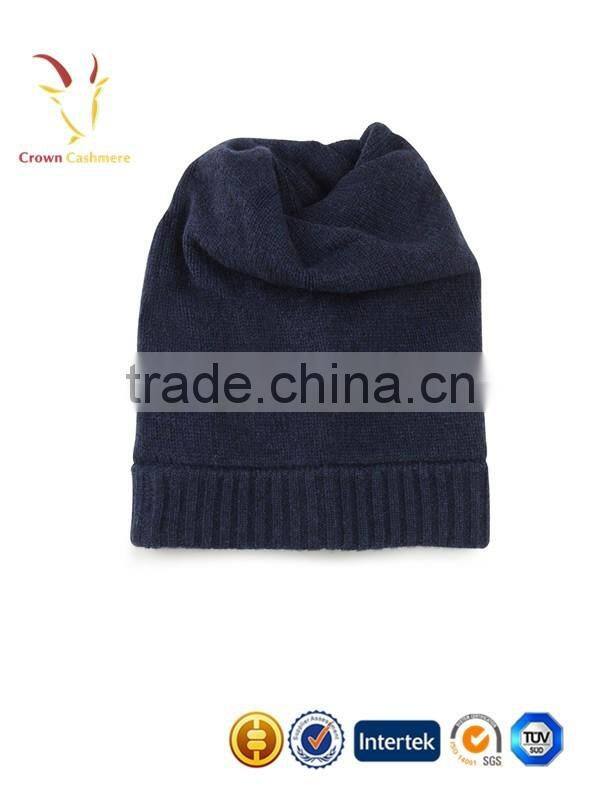 Custom Logo Folding Winter Wool Hats