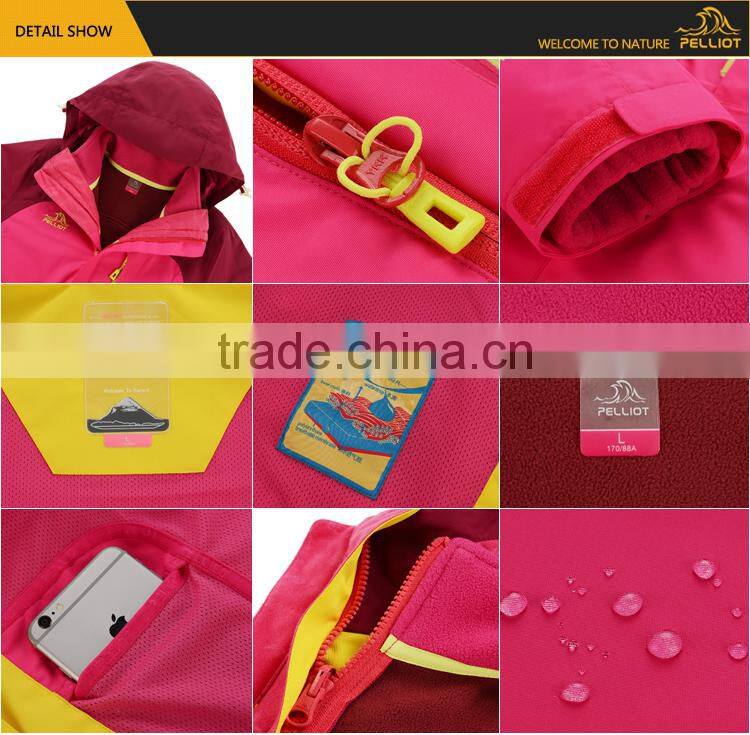 2017 OEM service waterproof fashion wholesale cheap ladies outdoor jacket