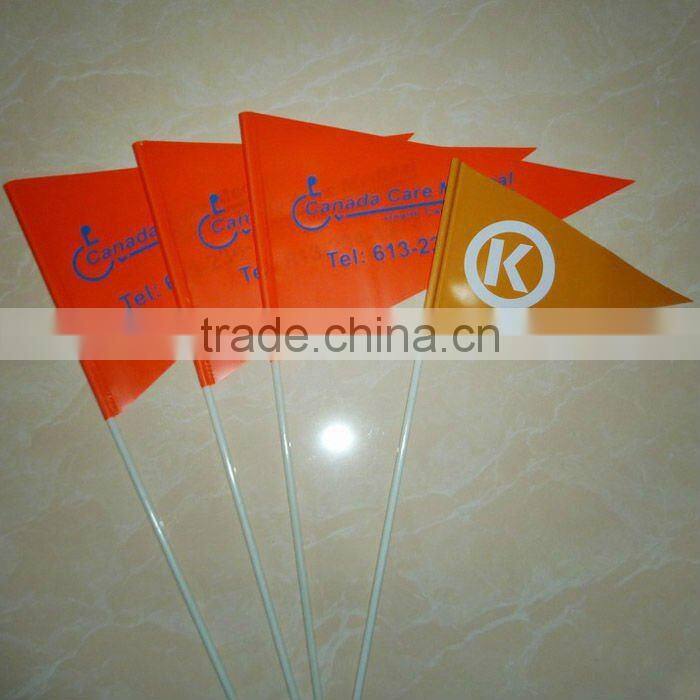 custom safety bicycle flags