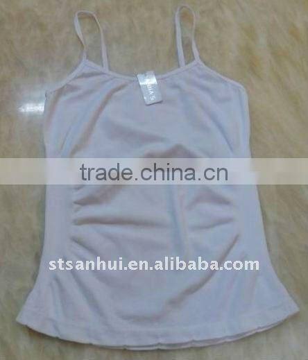 Shantou Sanhui summer women underwear seamless camisole vest tank top waistcoat 404#