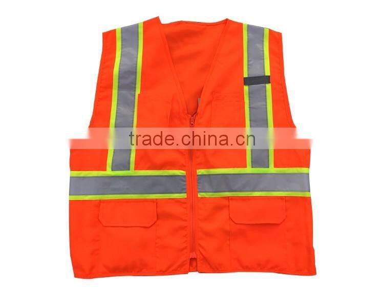 Hi vis safety reflective tape ANSI107 workwear reflective vest