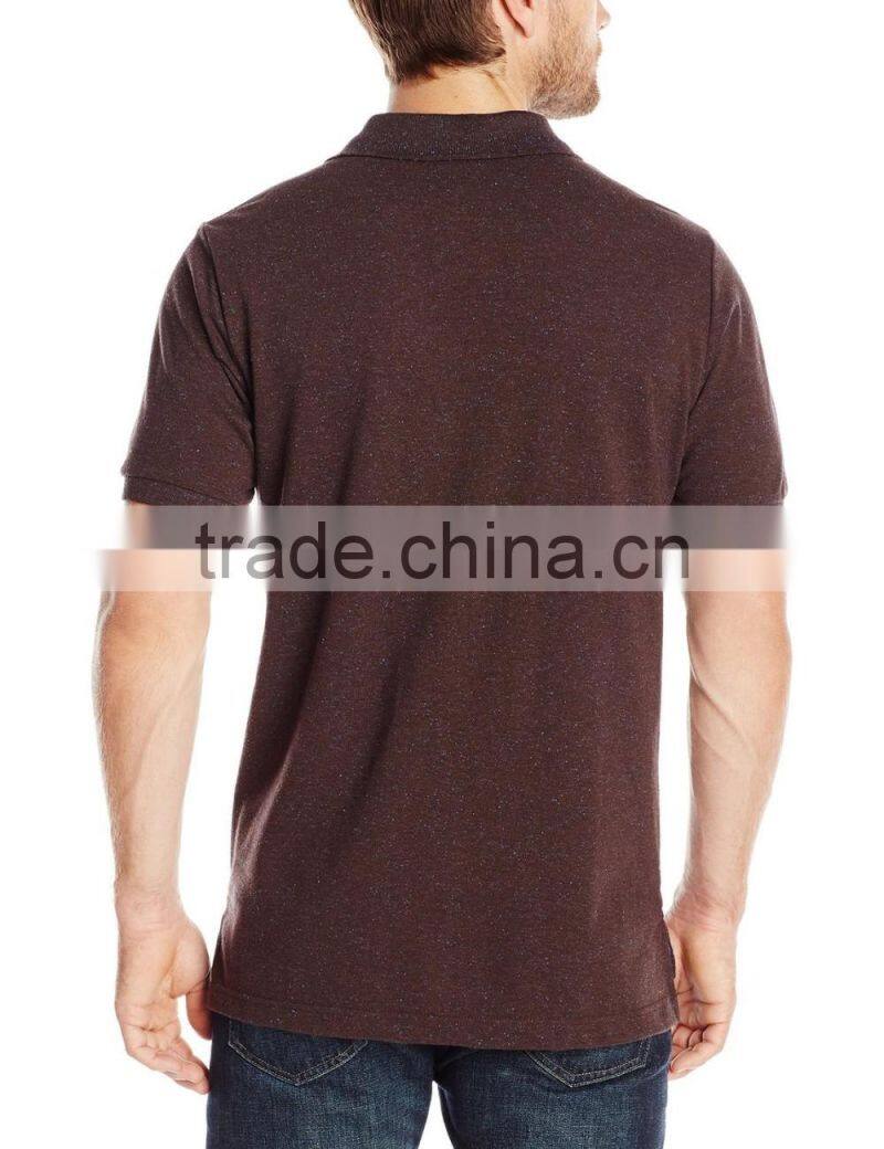 promotional wholesale cheap snowflake short sleeve Pique Polo Shirt