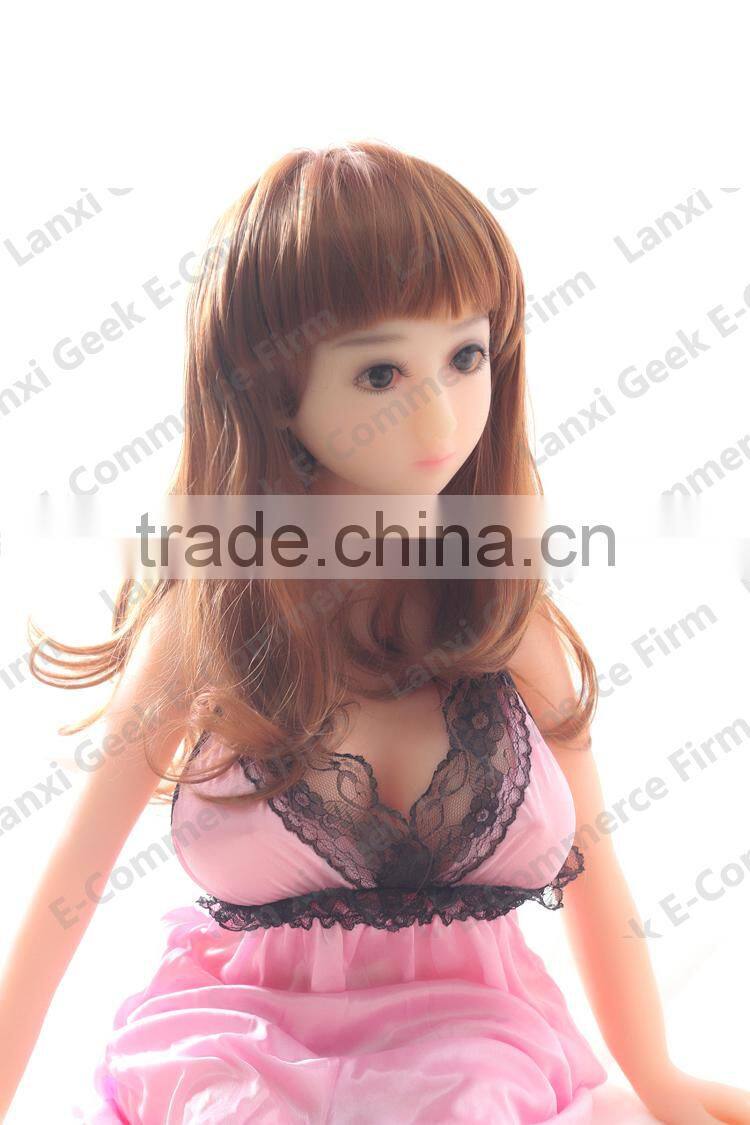 2017 Newest American Style Japanese Girl Women Lady 100cm Full Size Silicone Sex Dolls for Men Big Ass Real Love Doll
