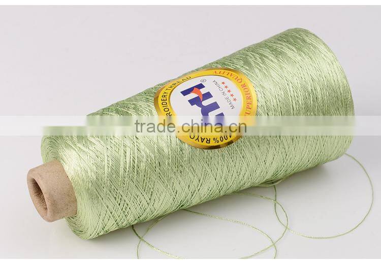 Wholesale 100% viscose rayon embroidery thread 150d 2