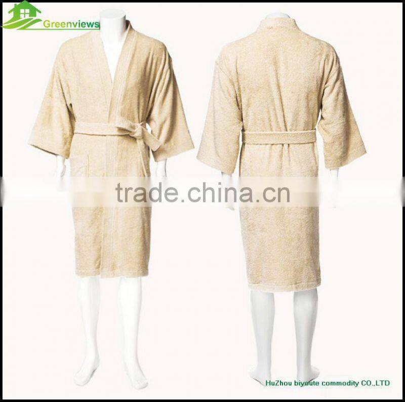 Shawl/Kimono Robes velvet cotton bathrobe cotton terry bath gown egyptian cotton bathrobe manufacture of bathrobe