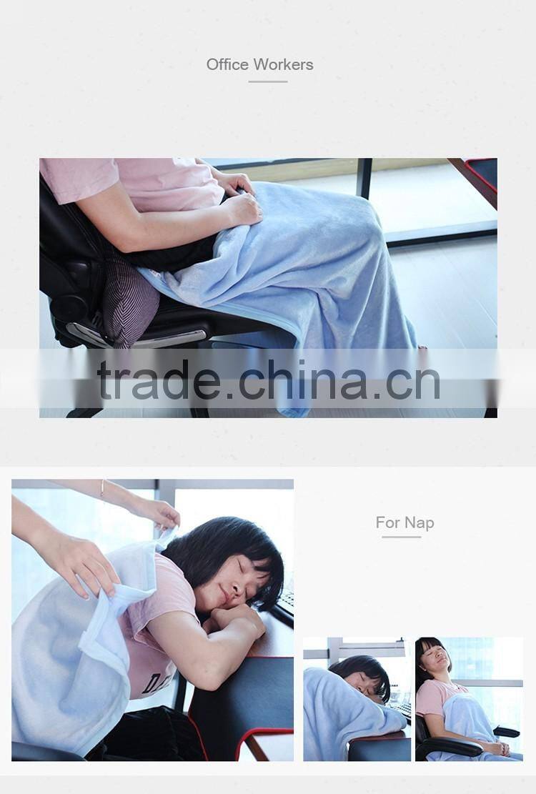 Soft plain baby flannel fleece blanket plus