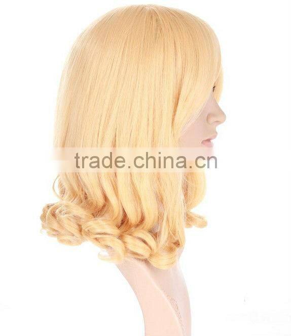 Brazilian 2015 Hair Wig for Party,Full Lace Wig with Baby Hair,Japan Cosplay Wig Funny Wigs Synthetic Hair Dubaa Fashion