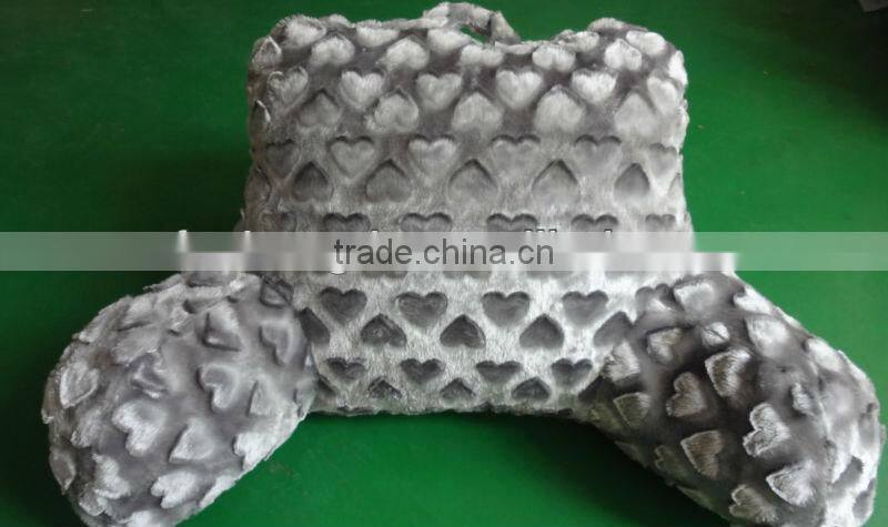 heart brushed animal Cushion