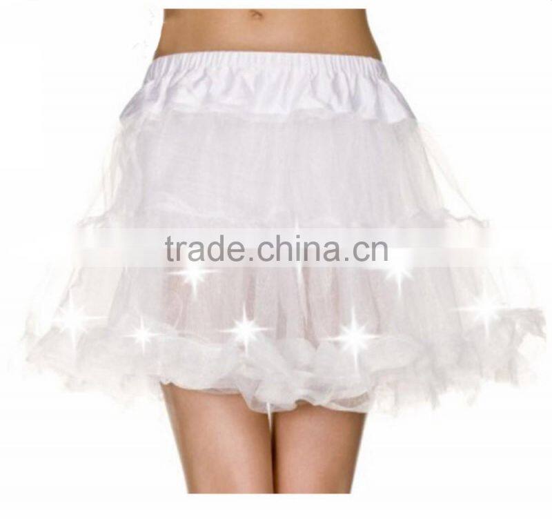 Teens/ Adult Light Up LED Night Fun Warrior Run Rave Party Skirt Tutu