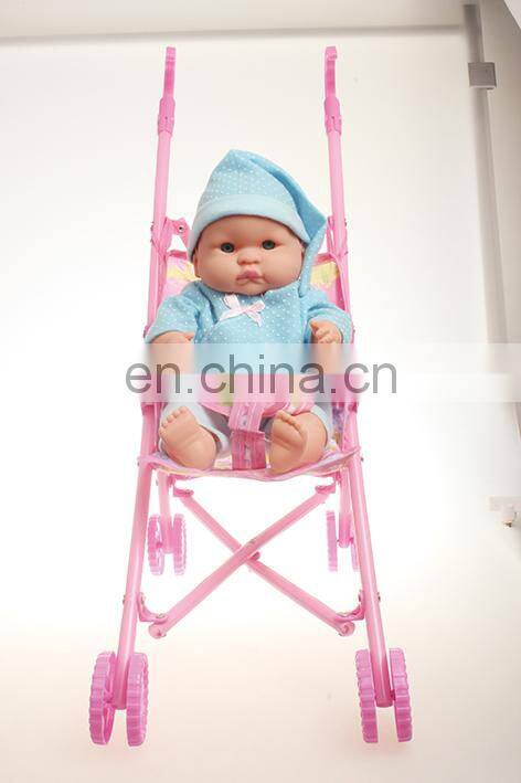 Baby doll play set toy doll strollers