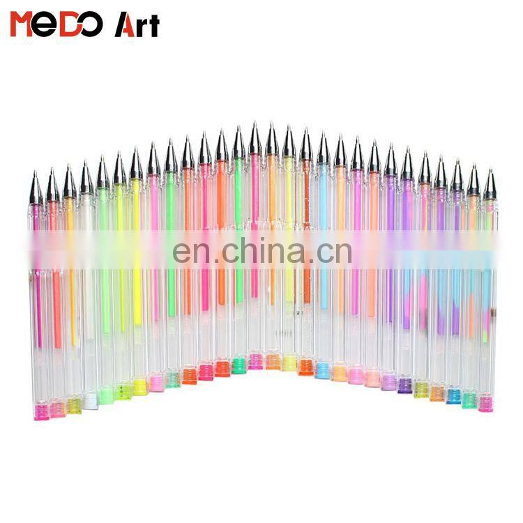 China Professional Art Gel Pens Bulk 15*1cm Glitter Gel Pens Wholesale