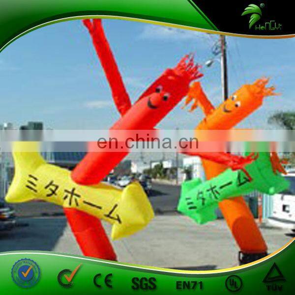 New Advertising Inflatable Air Dancer / Outdoor Custom Inflatable Air Dancer With Logo Printing