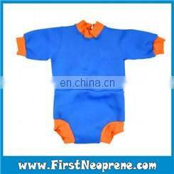 Environmental Cute Blue Neoprene Beachfront Baby Swim Wrap