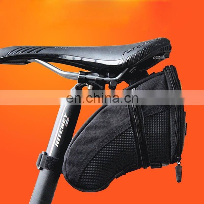 2016 wholesale bike seat saddle frame bag for travel from guangzhou manufacturer