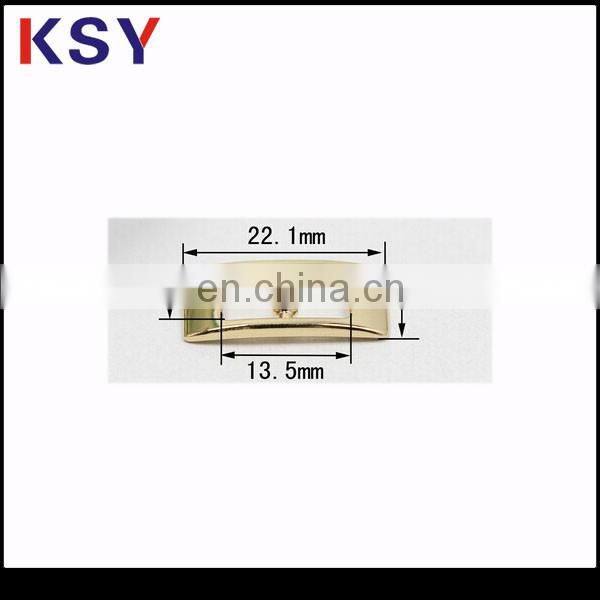 Antique Gold Center Bar Metal Buckle for Bag Straps