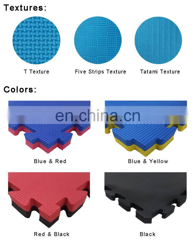 Melors Taekwondo Martial Art Used Judo Tatami Interlocking Foam Mats