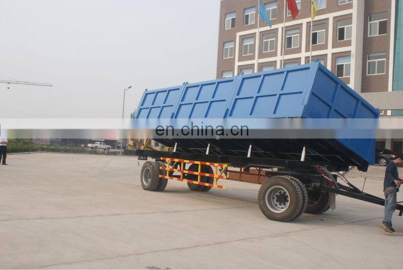 10-15 ton Chinese side tipping trailer