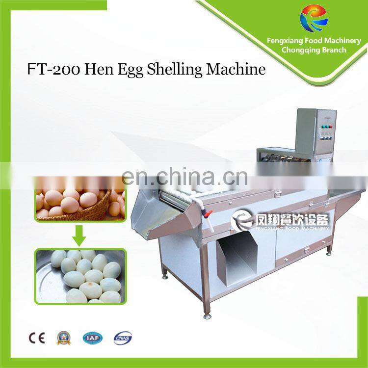 Full Automatic Ce-approved Quail Egg Shelling Machine, Egg Breaking Machine