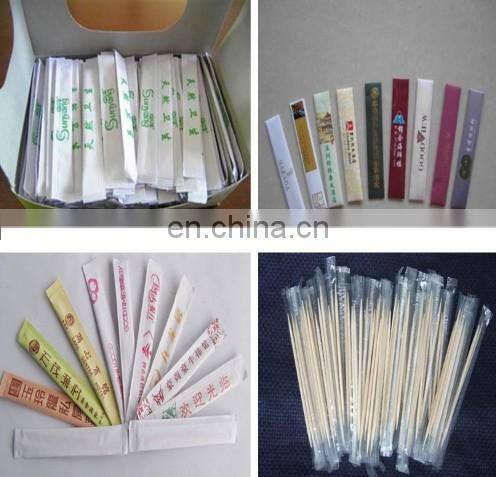 Disposable single bamboo toothpick packing machine with high speed