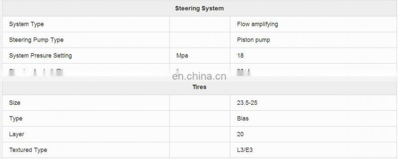 High efficiency 6t Wheel loader with log gripper