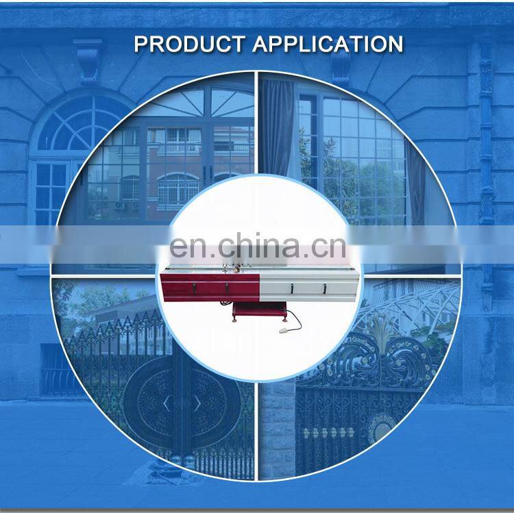 Efficient double glazing argon butyl rubber coating machine for sale