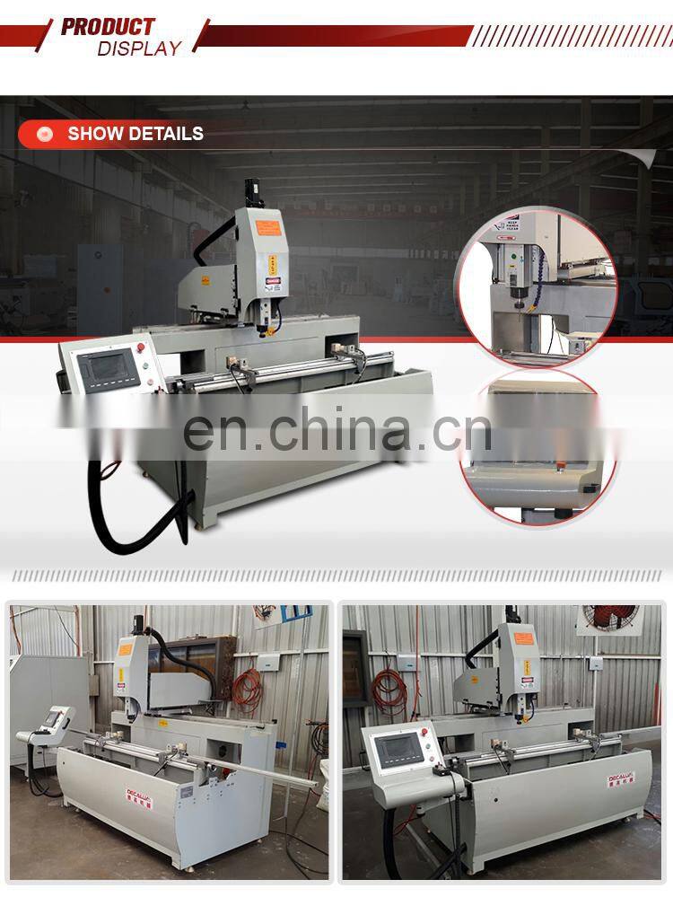 Cnc 3 axis industry aluminum profile milling drilling machine
