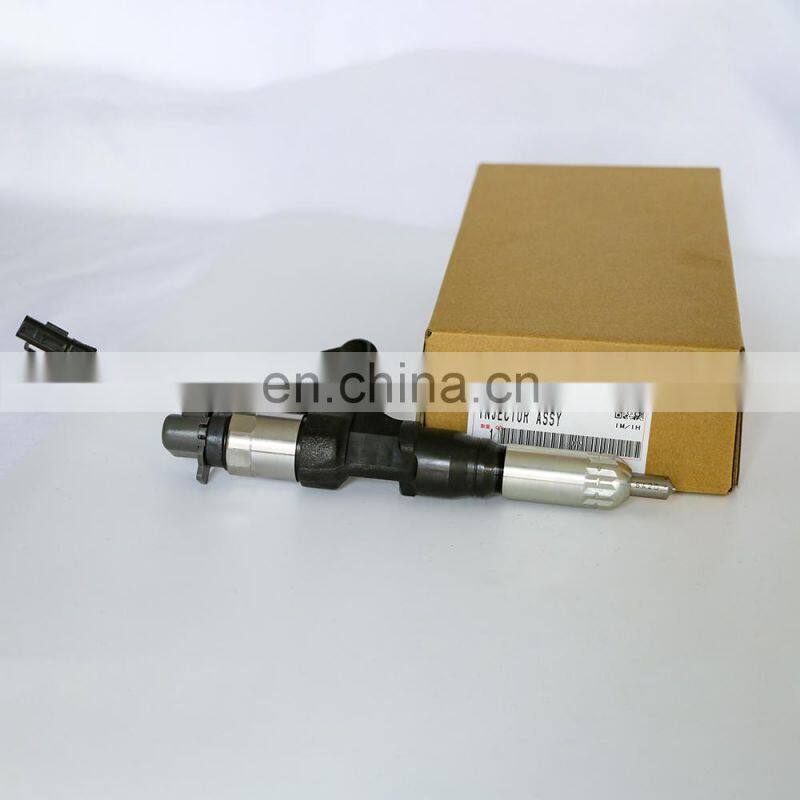 genuine injector 095000-6593 fuel injector J08E 23670-E0010, EXCAVATOR SK330-8 095000-6590