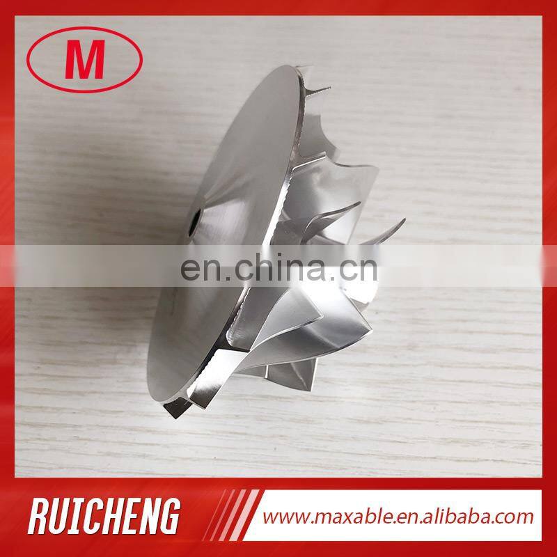 GT3788VA 725326-0002 63.40/88.25mm 7+7 blades high performance Turbo Billet/aluminum 2618 compressor wheel for Chevy 6.6L