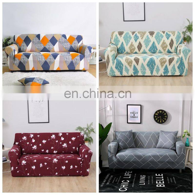Counch Protector Elastic Stretch Slipcovers All inclusive Couch Case for Different L Shape Sofa Loveseat Chair