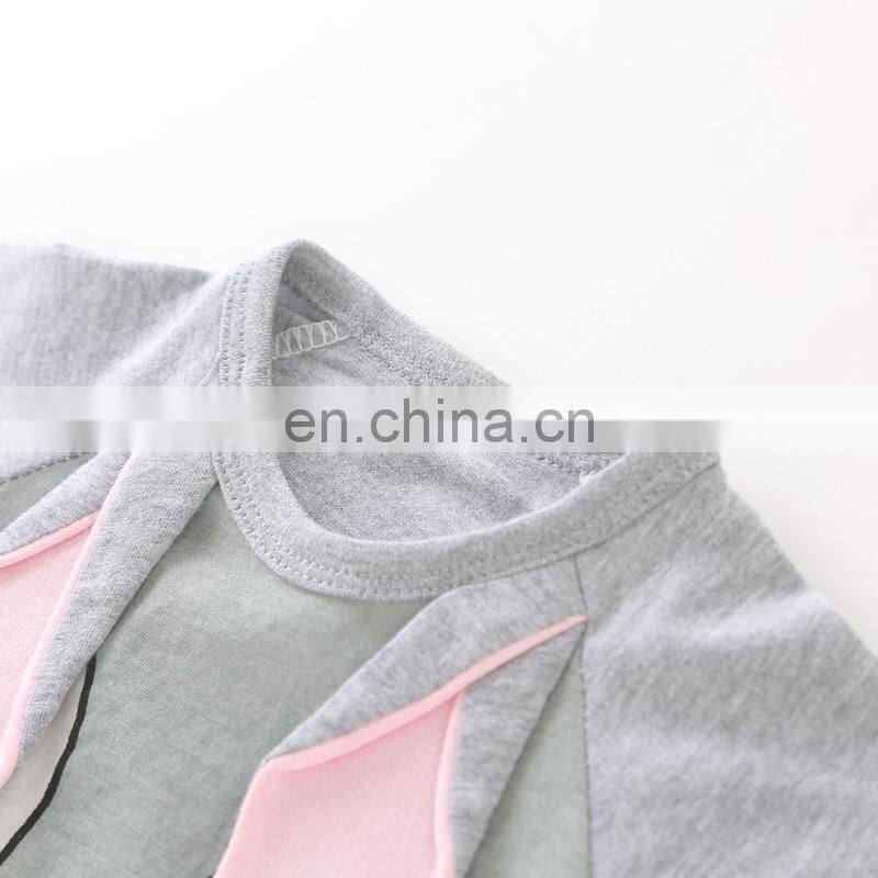 Newborn Baby Clothes Lovely Rabbit Printed Summer Cotton Short Sleeve baby Boy Girl Romper