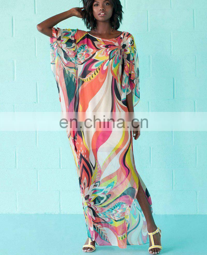Beach Cover up Dress Kaftan Pareos Sarongs Sexy Cover-Up Chiffon Bikini Tunic Swimsuit Cover Ups Robe De Plage