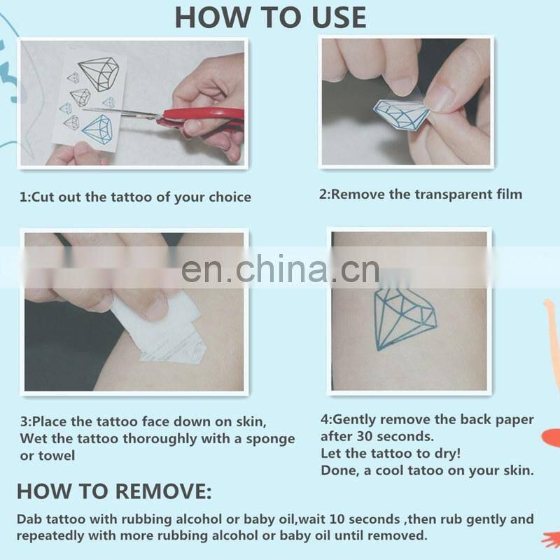 Rocooart Halloween Luminous Temporary Tattoo Tombstone Tattoo Witch Glowing in Dark Waterproof Tattoo Stickers Hallowmas