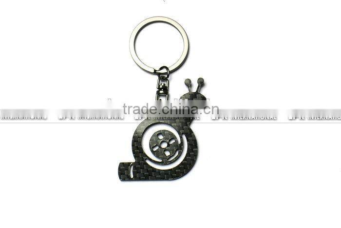Quality-assured Carbon Fiber Superior Turbo Snail Key Ring