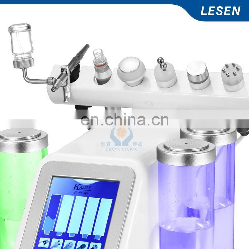7In1 Skin Rejuvenation Rf Microdermabrasion Meso Gun Oxygen Bubble Machine