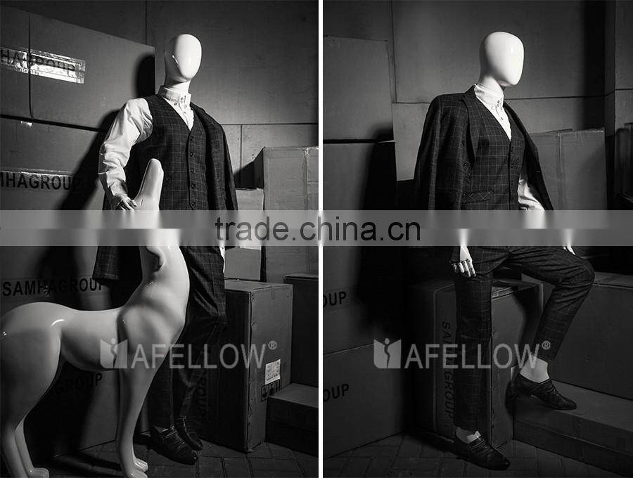 Wholesale High Quality Model Fiberglass Dummy Adjustable Mannequins Dummy MZ-HM01WEG