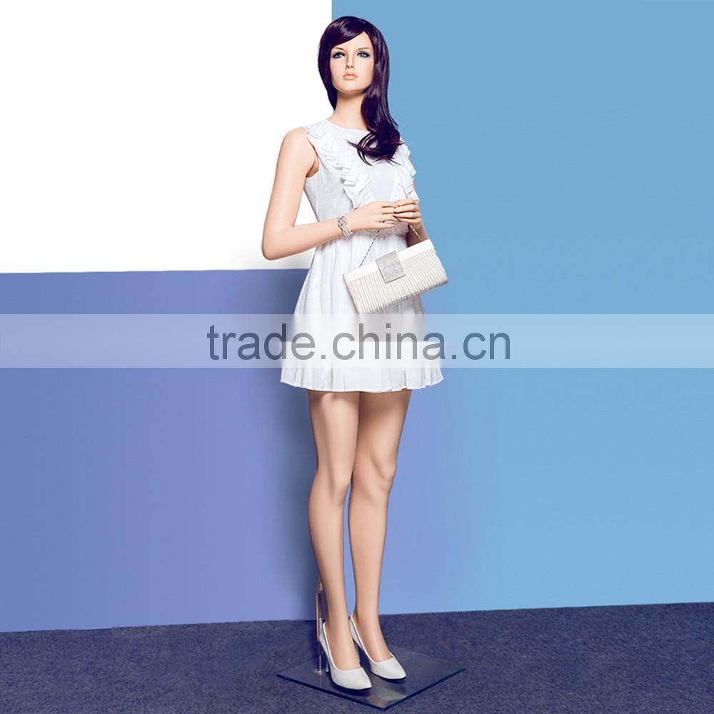 Full Body Dummy Fiberglass Woman Model Realistic Female Mannequin RITA