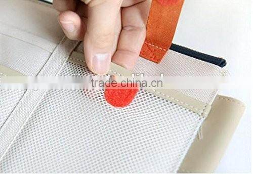 New Multi-purpose Auto Car Sun Visor Organizer Pouch Bag Card Storage Holder Beige