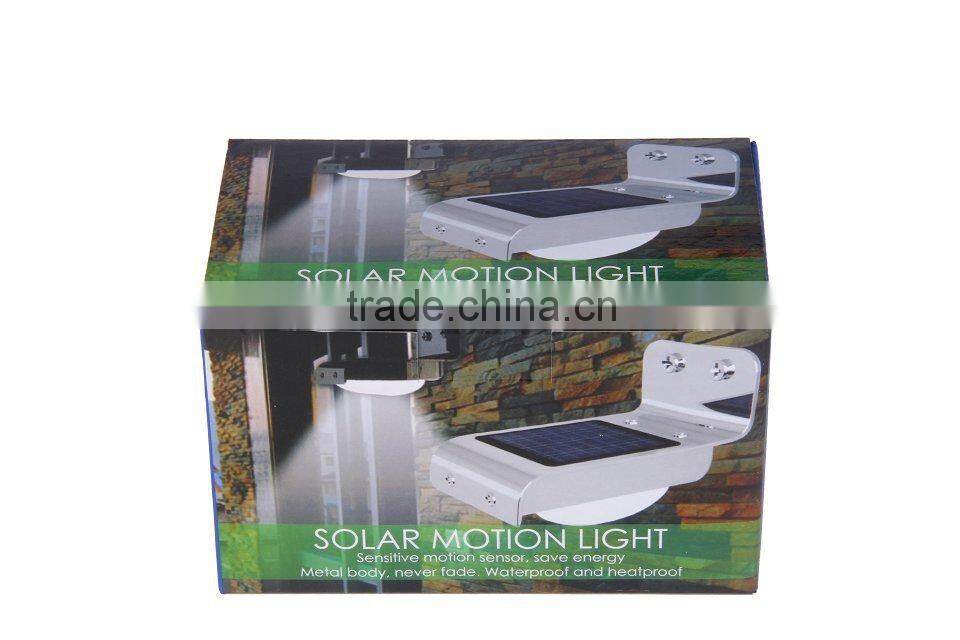 2015 Hot Sale Waterproof solar led motion sensor light Manufacturers,Suppliers,Exporters