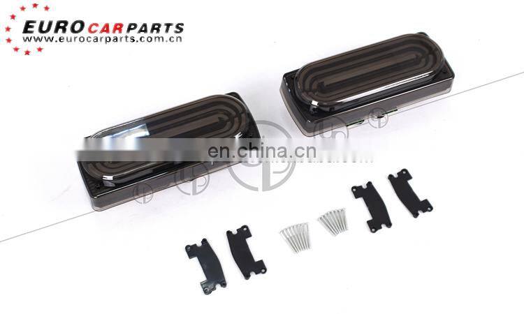 W463 round tail lamp fit for G-class W463 2009-2016year G500 G55 G63 flowing round style G63 tail light