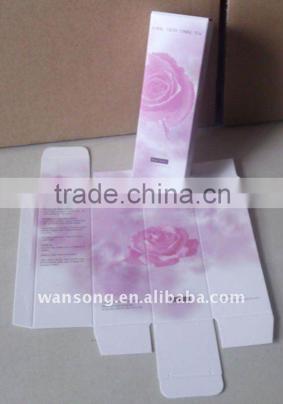 perfume packaging matt paper carton box